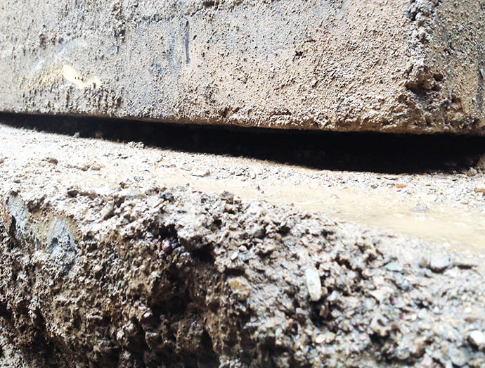 reparation fissure beton drummondville